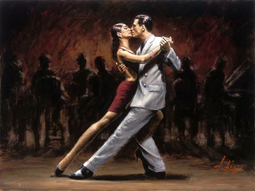 Fabian Perez Tango in Paris II